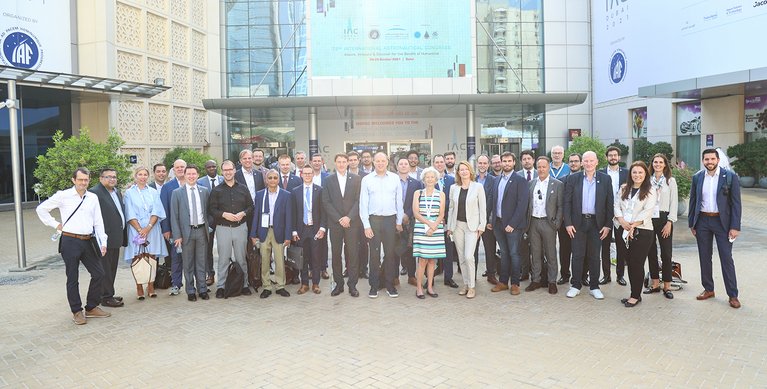 Day one of the Official Space Mission to Expo 2020 Dubai! The Luxembourg delegation of 80+ individuals attended the International Astronautical Congress (IAC) at the World Trade Center in Dubai.
Covering all space sectors and topics, the IAC offers the l
